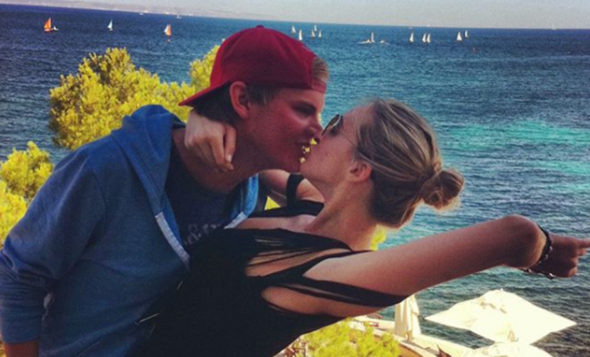 Avicii e a ex-namorada Emily Goldberg