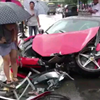 Condutora chinesa destrói Ferrari 458 Italia minutos depois de o ter alugado