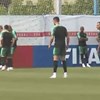 Moutinho recuperou e integrou último treino antes do jogo com o Irão