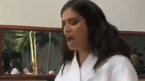 Sara Sampaio vibrou com hat trick de Cristiano Ronaldo