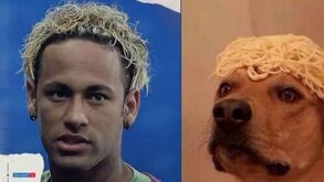 Cabelo de Neymar entre os piores penteados de sempre e um prato de esparguete