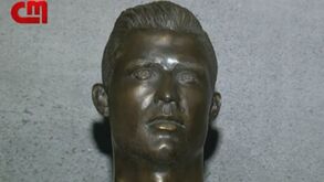 Já viu como é o novo busto de Cristiano Ronaldo? Agora o escultor é espanhol