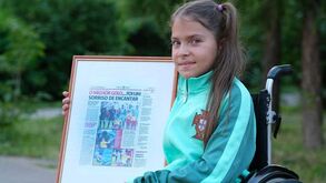 A menina russa que jamais esquecerá Cristiano Ronaldo: «Ele mudou a minha vida»