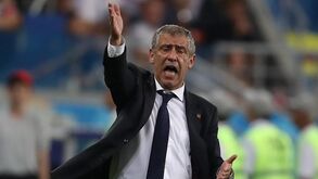 Fernando Santos e o possível vermelho a Ronaldo: «Não fiquei nada preocupado»