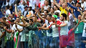 Desempenho do Irão no Mundial comemorado durante a madrugada