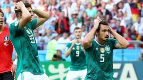 Alemanha com eliminação inédita na fase de grupos