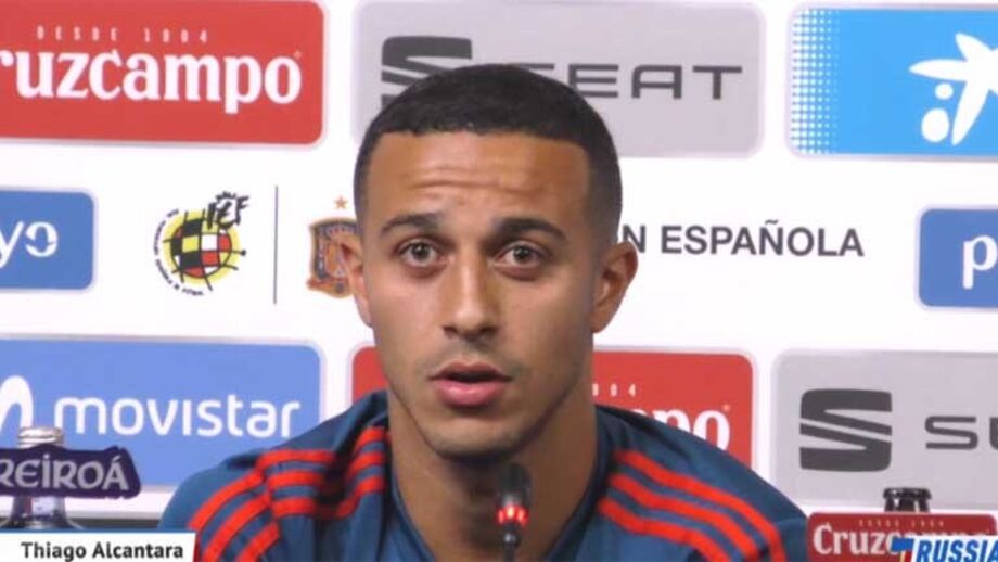 Jogador falou em conferência de imprensa 