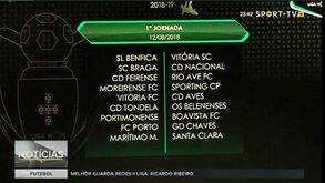 O calendário completo da Liga NOS 2018/19