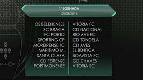 O calendário da Liga NOS 2018/19 que acabou por ser anulado