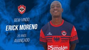 Clube assegura contratação de Erick Moreno