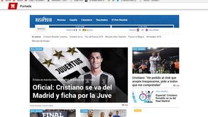 Como a imprensa internacional reagiu à transferência de Cristiano Ronaldo