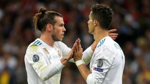 Bale diz adeus a Ronaldo: «Um incrível jogador e uma pessoa fantástica»