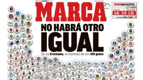 'Não haverá outro igual': imprensa espanhola despede-se de Ronaldo