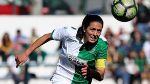 Sporting segura Fátima Pinto
