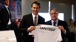 Florentino Pérez levou pelo menos quatro negas antes de chegar a Lopetegui