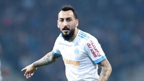 Mitroglou no local do 'crime'