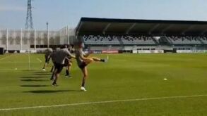 Ronaldo já dá tudo com a camisola da Juventus