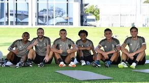 Ronaldo sem tréguas: «Primeiro treino duro. Trabalho feito!»