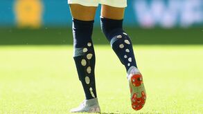 O que aconteceu às meias de Kyle Walker?