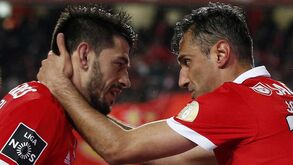 Jonas explica por que ficou no Benfica em três palavras e os colegas (e Susana Torres) reagem assim