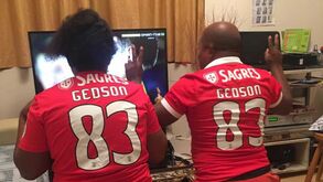 Foi assim que os pais de Gedson vibraram com o golo do filho