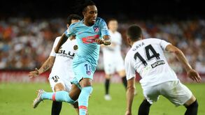 Dribles de Gelson Martins deslumbram em Espanha