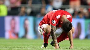 Desilusão dos jogadores benfiquistas foi evidente depois do jogo