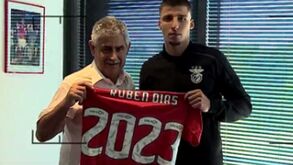 Rúben Dias renova pelo Benfica e agradece confiança: «Nenhuma palavra vem de borla»
