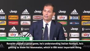 Allegri pede tempo para Ronaldo