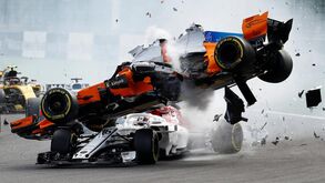 Acidente no GP Bélgica vai sair muito caro às equipas
