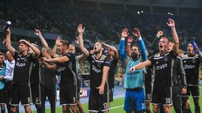 Ajax sobe para máximos de 20 anos após regresso à Liga dos Campeões