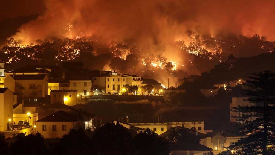 Resultado de imagem para monchique incendio