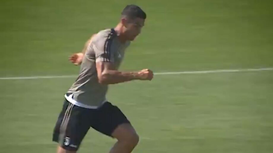 Juventus partilhou imagens nas redes sociais