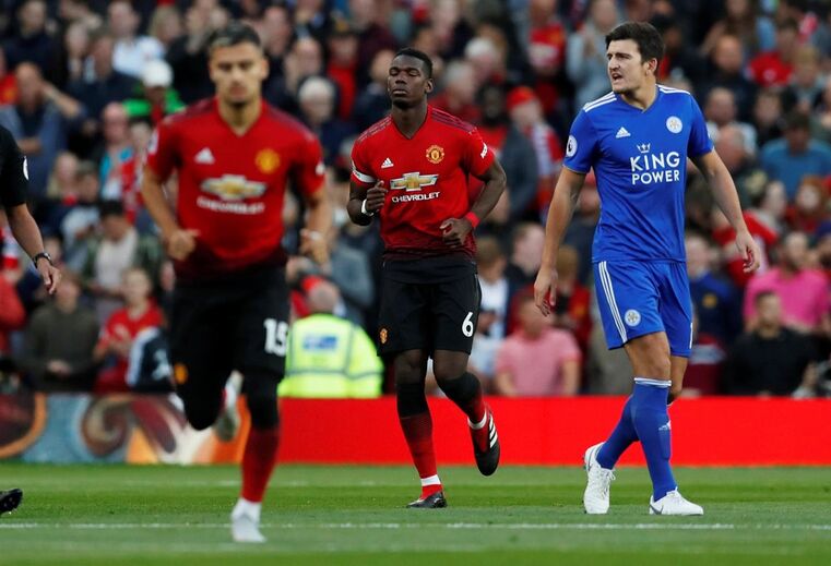 Pogba penalti Leicester