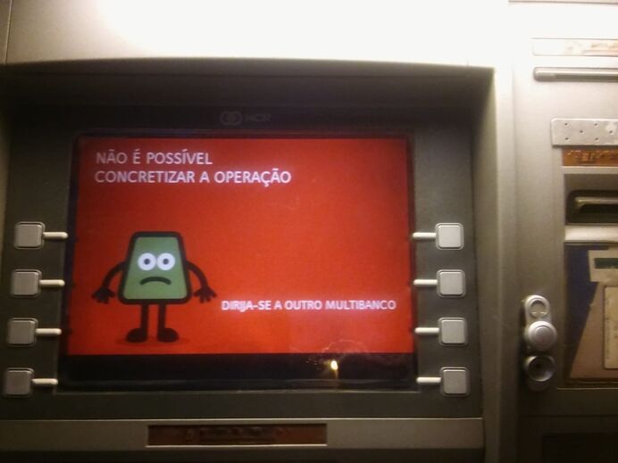 Falha nacional na rede multibanco não permite pagar ou levantar dinheiro