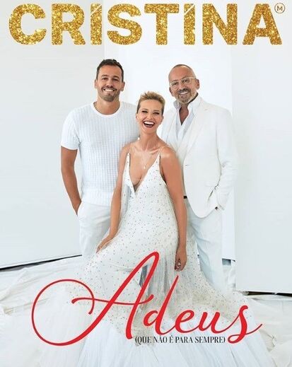 Cristina Ferreira diz adeus à TVI em capa de revista com Goucha e Pedro Teixeira