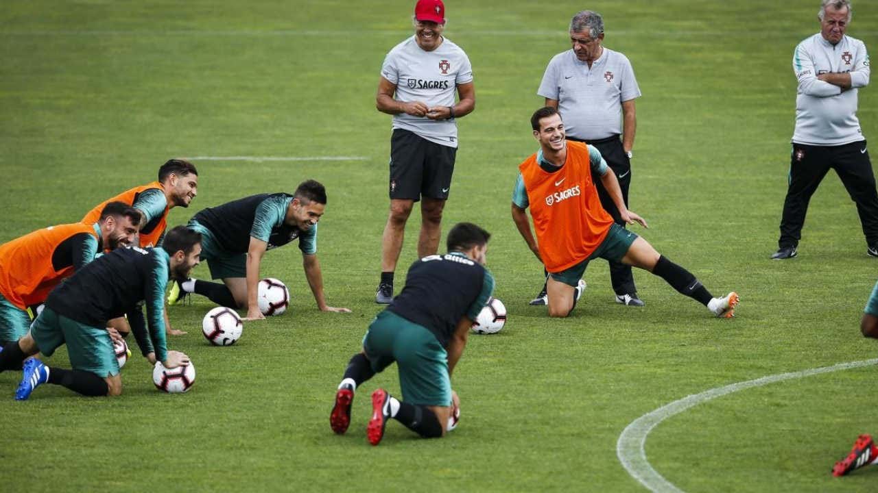 11 ausentes no primeiro treino da Seleção Nacional ...