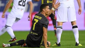 Cristiano Ronaldo não escondeu alguma desilusão por novo jogo sem golos