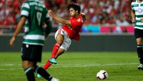 João Félix foi o último a saltar o trampolim