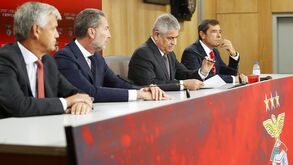 Rui Costa e Paulo Gonçalves ausentes de conferência de imprensa