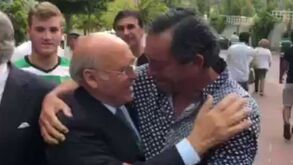 Fernando Mamede emociona-se com Sousa Cintra: o momento que marcou a manhã de eleições