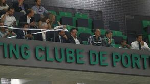 Sporting derrota ABC com Frederico Varandas na bancada
