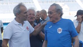 Patrick Morais de Carvalho satisfeito com a tarde no Restelo