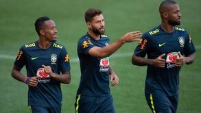 Felipe emocionado após estreia na seleção brasileira