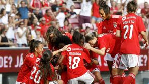 Benfica regressa ao futebol feminino com vitória por números inacreditáveis