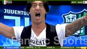 Lembra-se do jornalista espanhol que vibrava com os golos de Ronaldo? Esta é a 'versão italiana'