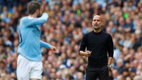 Manchester City ganhou 3-0 mas Guardiola ficou 