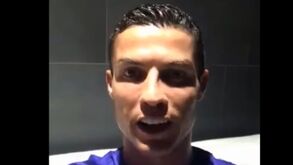 Ronaldo deixa mensagem a criança que sofreu ataque cardíaco a jogar futebol