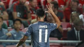 James Rodríguez confirma: «O gesto era referente aos 5-0 de há oito anos»