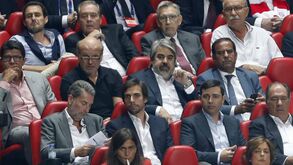 Paulo Gonçalves esteve na tribuna da Luz